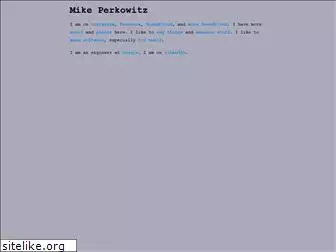 perkowitz.net