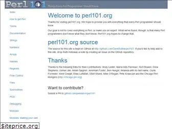 perl101.org