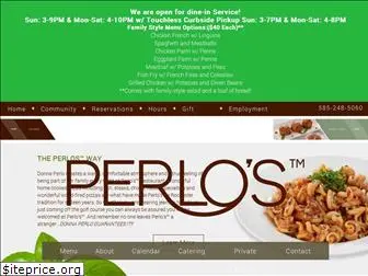 perlosrestaurant.com