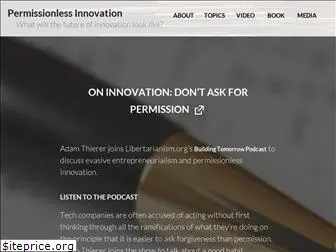 permissionlessinnovation.org