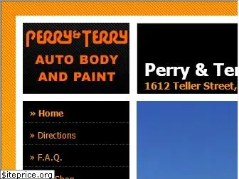 perryandterryautobody.com