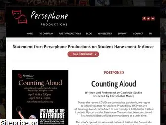 persephoneproductions.org