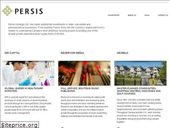 persisholdings.com