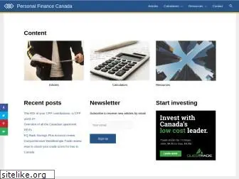 personalfinancecanada.ca