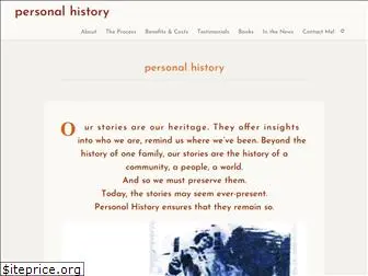 personalhistory.org