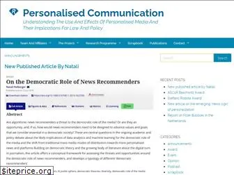 personalised-communication.net