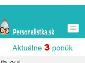 personalistka.sk
