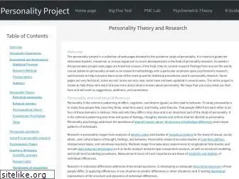 personality-project.org