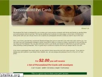 personalizedpetcards.com