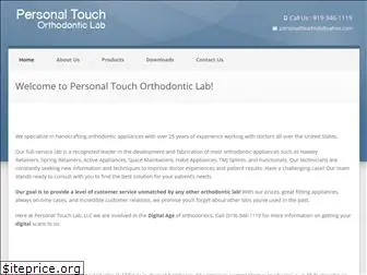 personaltouchortholab.com