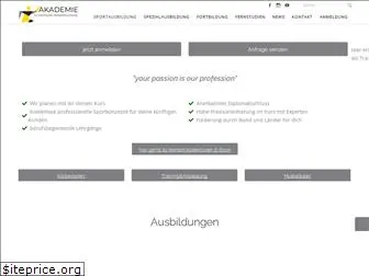 personaltrainerakademie.com