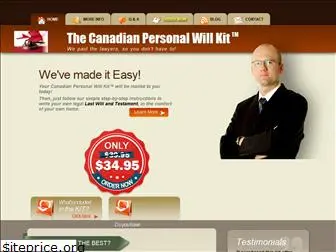 personalwillkit.ca