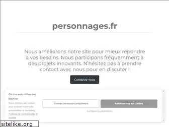 personnages.fr