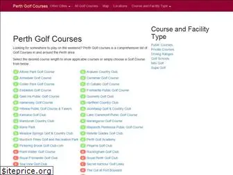 perthgolfcourses.net