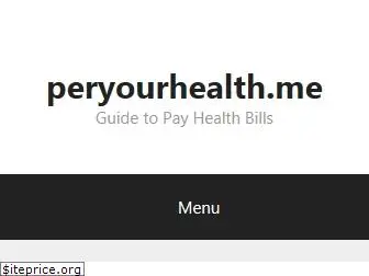 peryourhealth.me