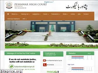 peshawarhighcourt.gov.pk