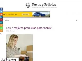 pesosyfrijoles.com