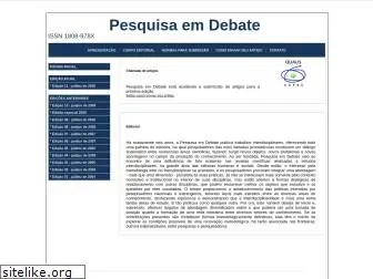 pesquisaemdebate.net