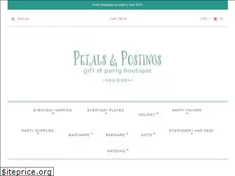 petalsandpostings.com