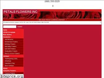 petalsflowershopca.com