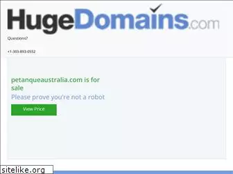 petanqueaustralia.com