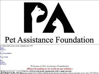petassistancefoundation.org