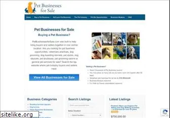 petbusinessesforsale.com