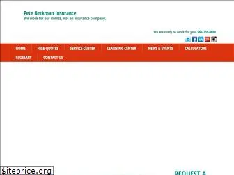 petebeckmaninsurance.com