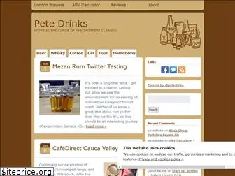 petedrinks.com