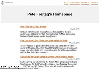 petefreitag.com