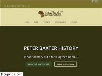 peterbaxterhistory.com