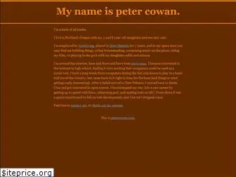 petercowan.com