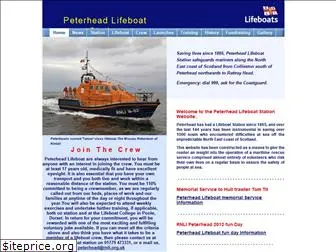 peterheadlifeboat.co.uk