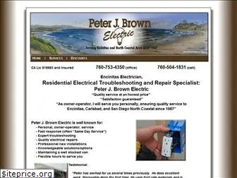 peterjbrownelectric.com