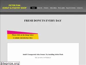 peterpandonuts.com