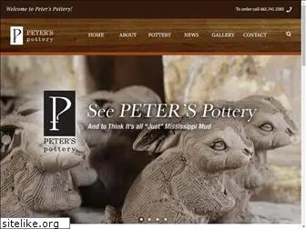 peters-pottery.net