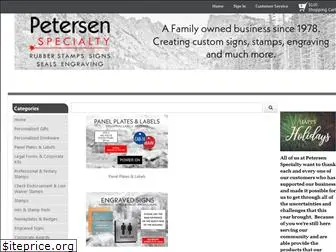 petersenspecialty.net