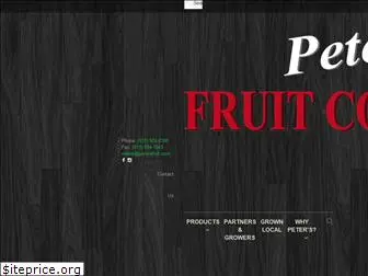 petersfruit.com