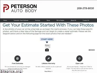 petersonautobody.com