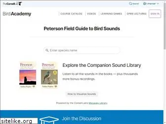 petersonbirdsounds.com