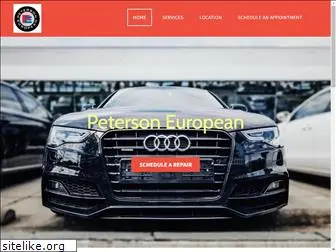 petersoneuropean.com