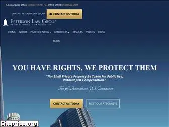 petersonlawgroup.com