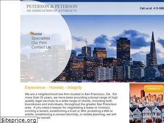 petersonlawsf.com