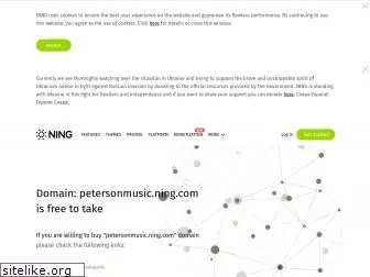 petersonmusic.ning.com