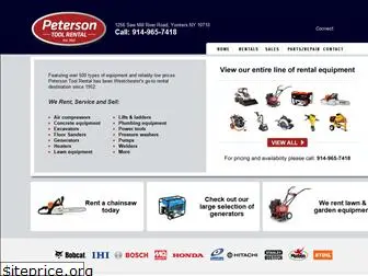 petersontoolrental.com