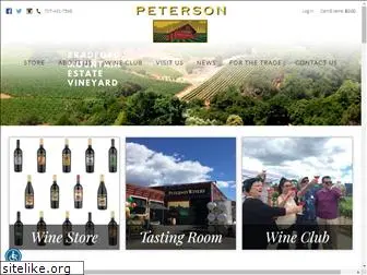 petersonwinery.com