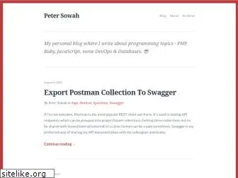 petersowah.dev