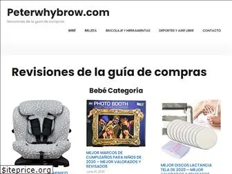 peterwhybrow.com