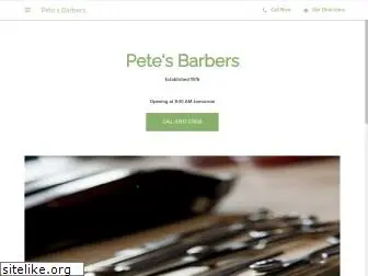 petesbarbers.com