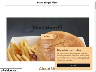 petesburgerplace.com